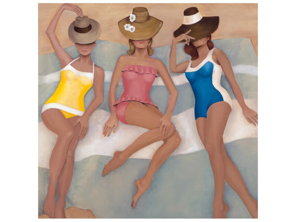 The Orange County Club Hand-Embellished Giclée Wall Art