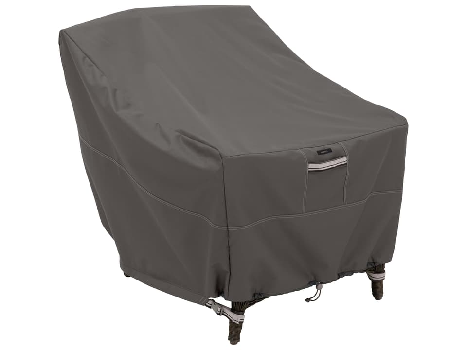 Ravenna All-Weather Adirondack Chair Cover in Dark Taupe