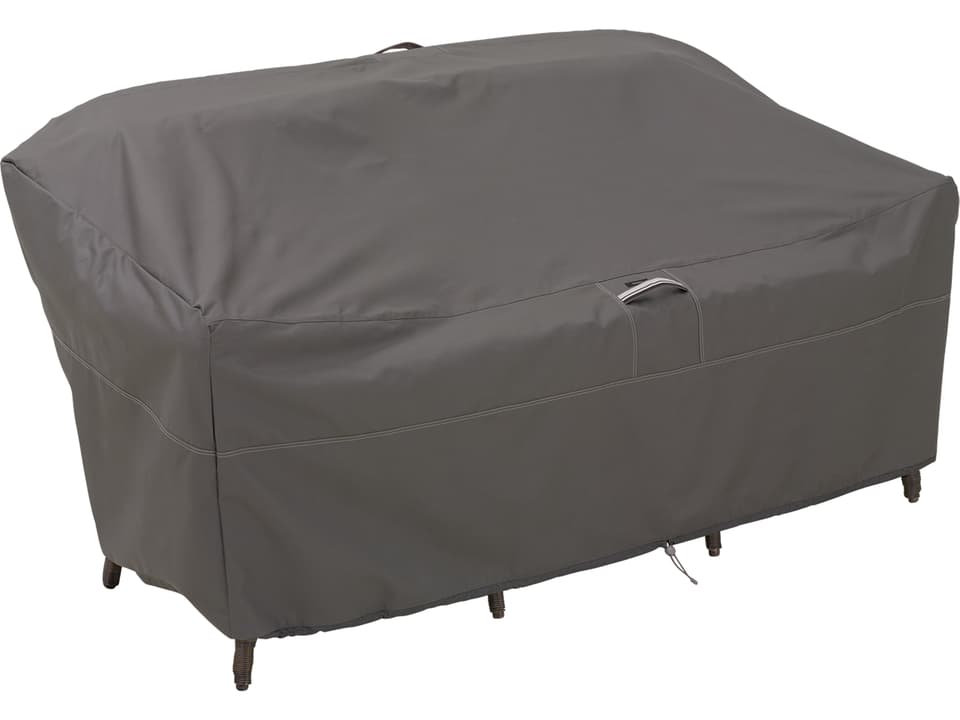 Ravenna 104-Inch XL Sofa Loveseat Cover in Dark Taupe