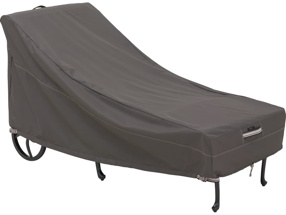 Ravenna 86-Inch Chaise Lounge Cover in Dark Taupe
