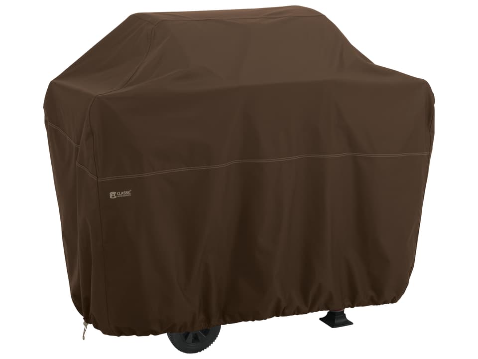 Madrona 58 Inch RainProof BBQ Grill Cover in Dark Cocoa