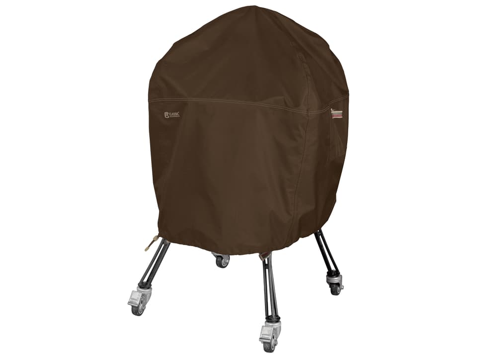 Madrona RainProof X-Large Kamado Ceramic Grill Cover in Dark Cocoa