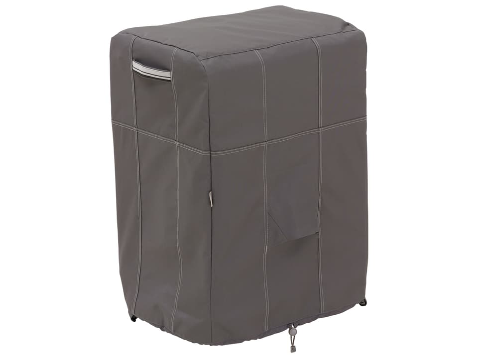 Ravenna 26 Inch Square Smoker Grill Cover in Dark Taupe