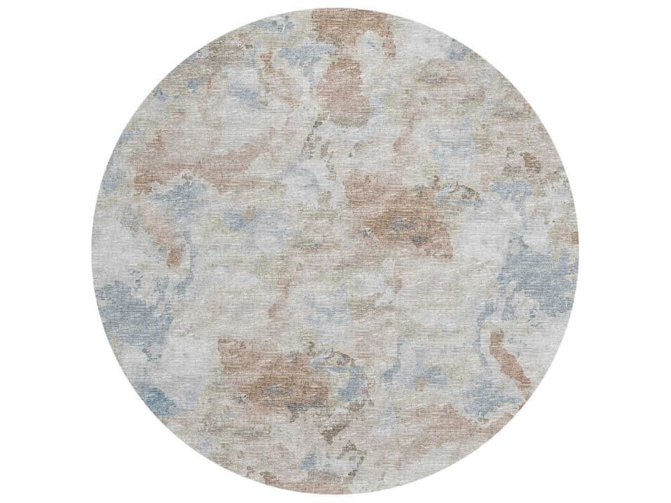 Accord Abstract Area Rug Moody Multi-Color Indoor Outdoor