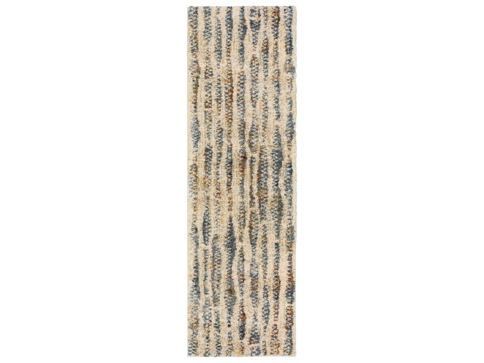 Barkley Shag Geometric Runner Area Rug