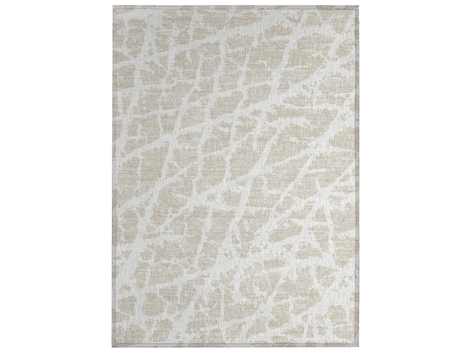 Chantille Rectangular Area Rug Organic Crackle Pattern Machine Washable