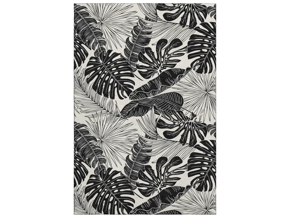 Mayfield Floral Area Rug in Midnight Blue