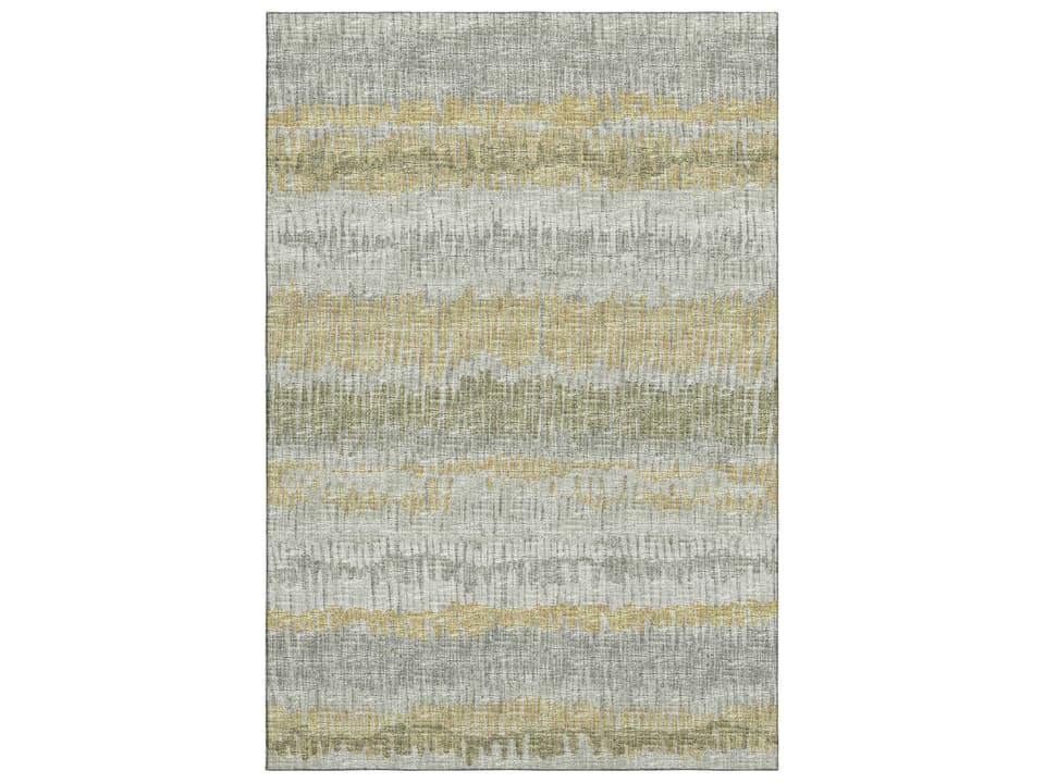 Mayfield Abstract Machine Washable Area Rug with Non-Skid Backing