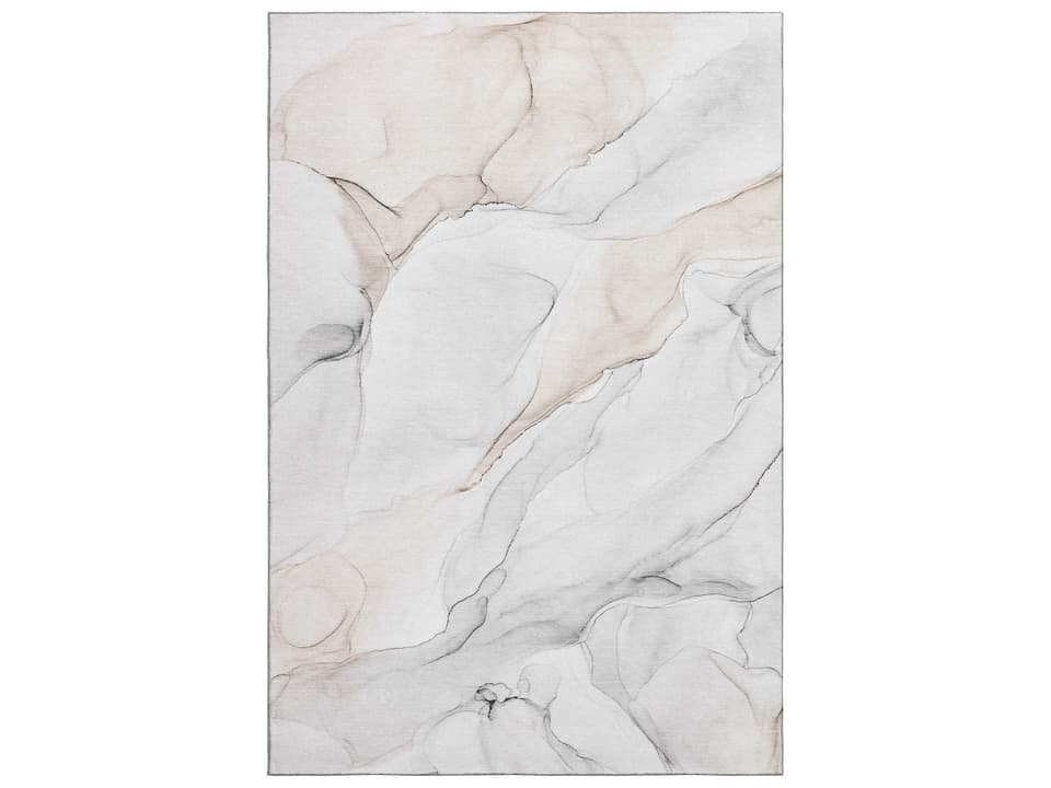 Mayfield Abstract Area Rug in Ivory