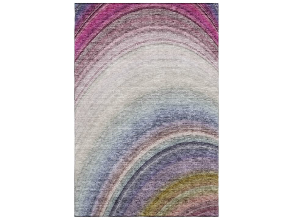 Mayfield Abstract Area Rug Machine Washable Soft Microfiber