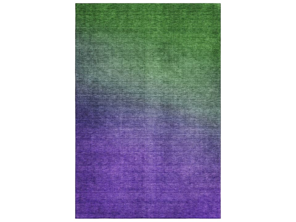 Mayfield Abstract Area Rug in Green