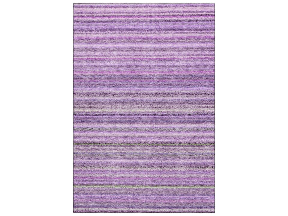 Mayfield Striped Area Rug with Plush Microfiber Pile