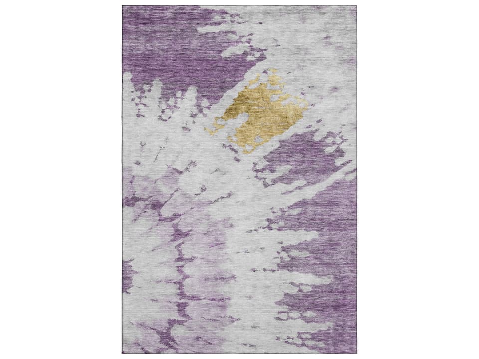 Mayfield Abstract Area Rug with Plush Machine Washable Design
