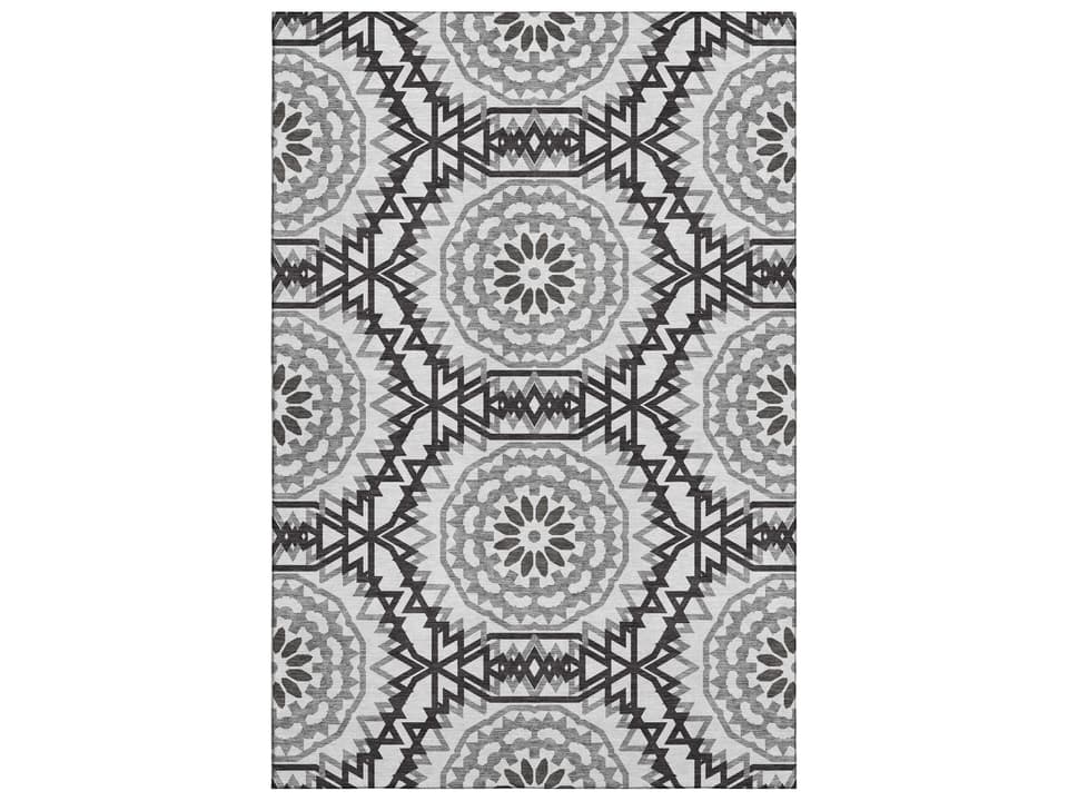 Mayfield Abstract Area Rug with Plush Microfiber Pile