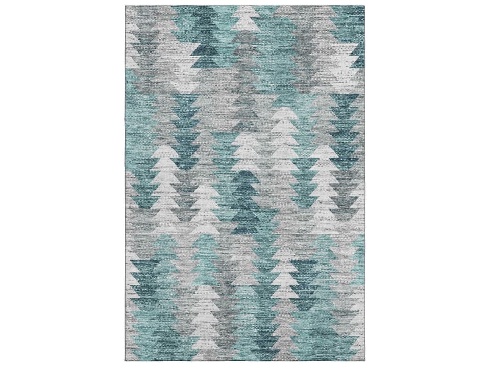 Mayfield Geometric Area Rug Machine Washable Indoor Outdoor