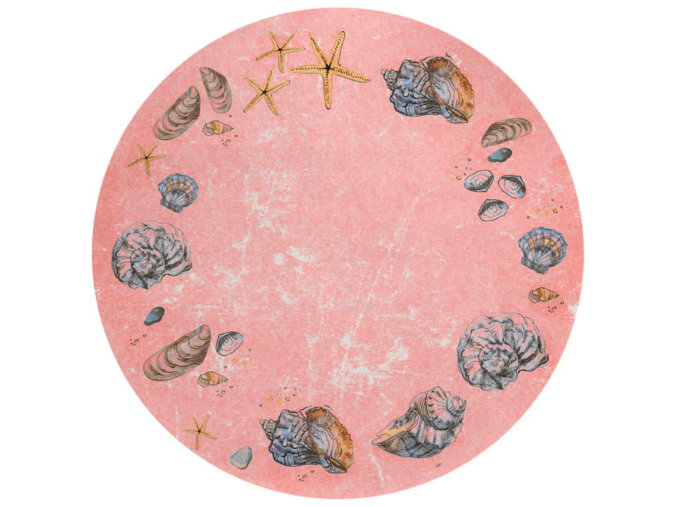 Surfside Bordered Area Rug