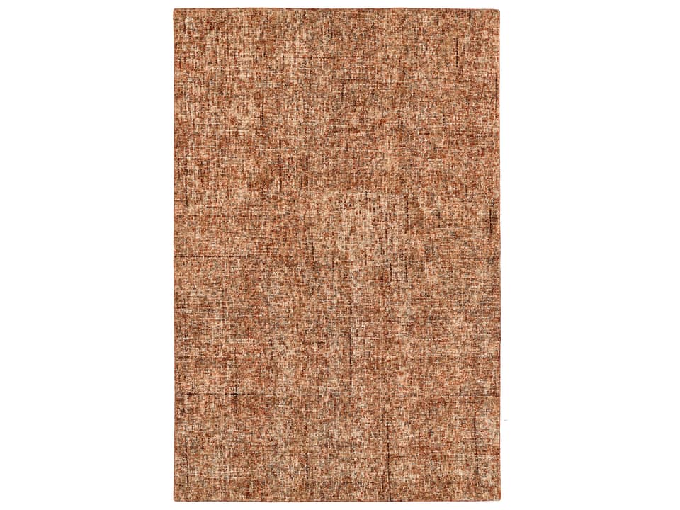 Calisa Hand Tufted Abstract Wool Area Rug Sunset