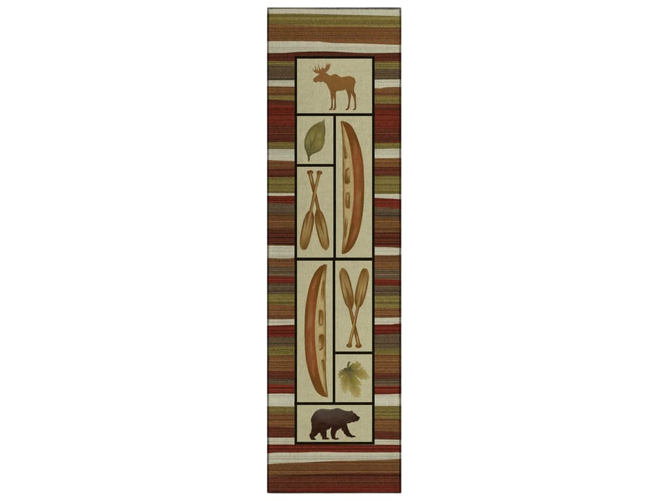 Excursion Animal Print Runner Area Rug