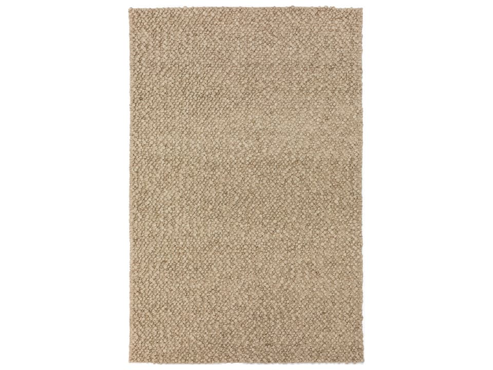 Gorbea Hand-Loomed Wool Area Rug in Latte