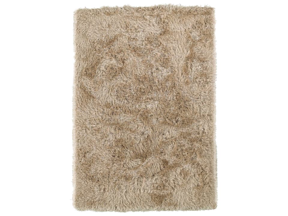 Impact Sand Hand Tufted Shag Area Rug