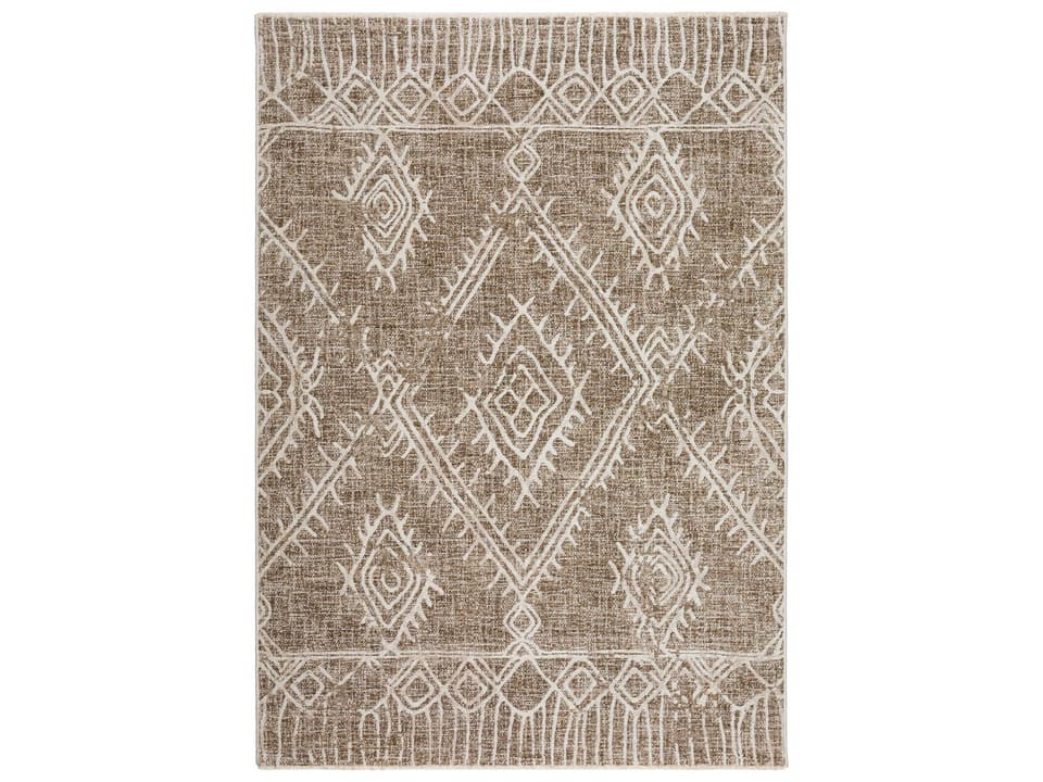 Izmir Ikat Area Rug Transitional Machine Made