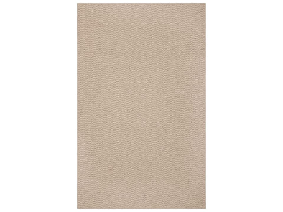 Monaco Sisal Hand-Loomed Wool Area Rug in Linen
