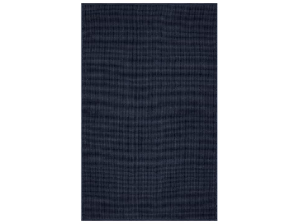 Monaco Sisal MC300 Hand Loomed Wool Area Rug in Navy