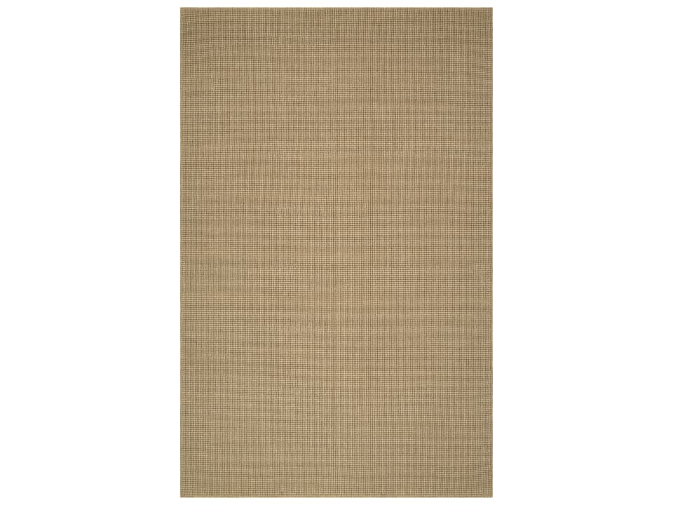 Monaco Sisal Hand Loomed Wool Area Rug in Wheat with Popcorn Texture