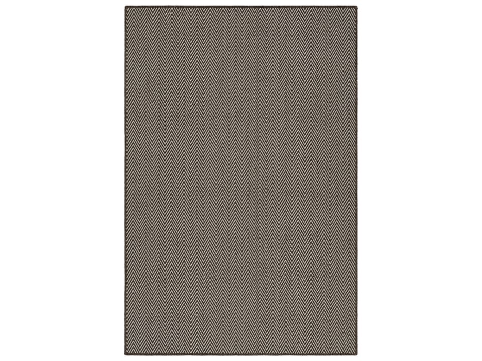 Provo Chevron Area Rug in Brown