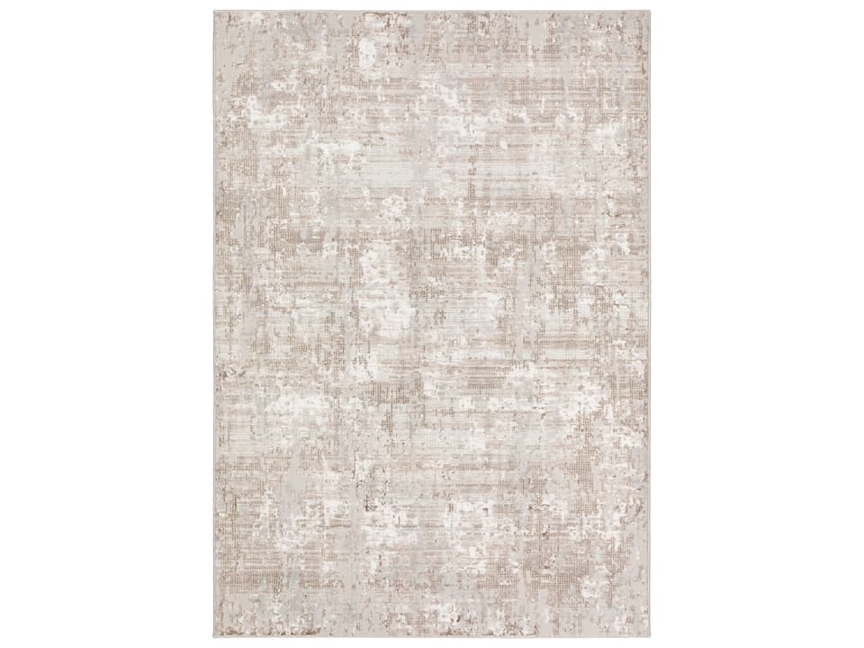 Rhodes Area Rug in Taupe with Super Soft Polypropylene and Polyester Pile