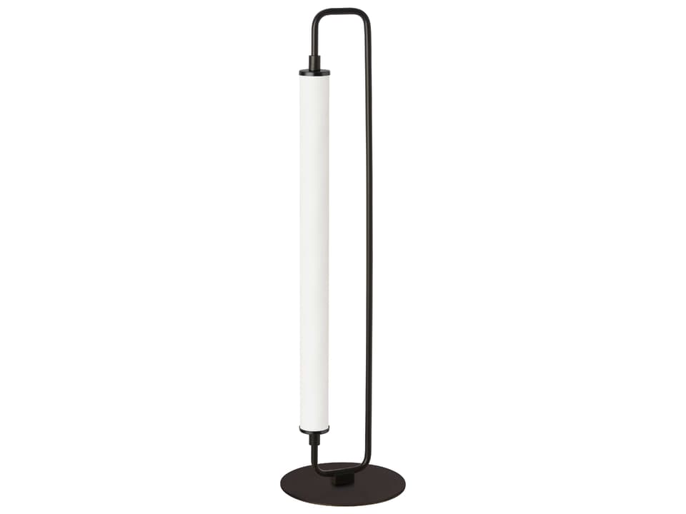 Freya Matte Black White Acrylic Buffet Lamp