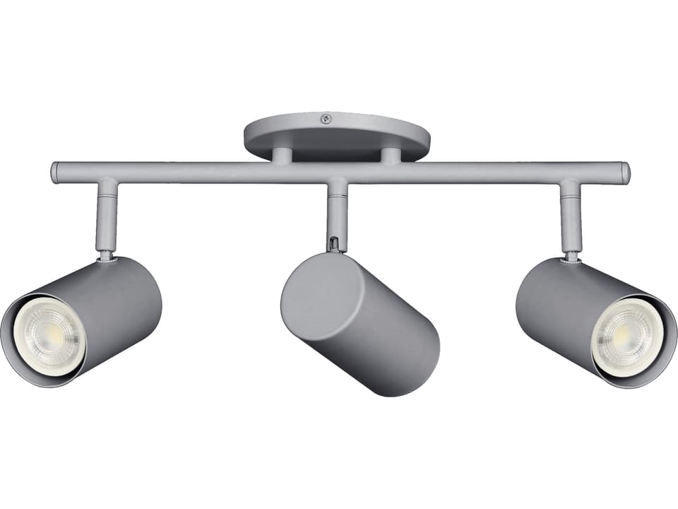 Taylor 3-Light Satin Chrome Cylinder Track & Rail Light