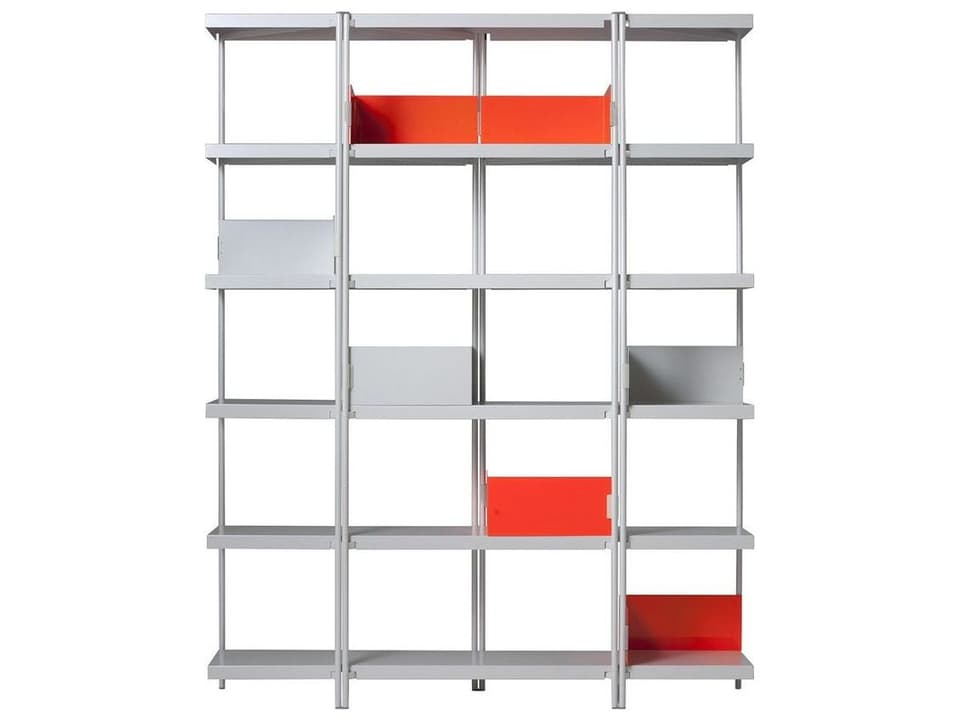 Zigzag By Konstantin Grcic Bookcase in Steel and Wood