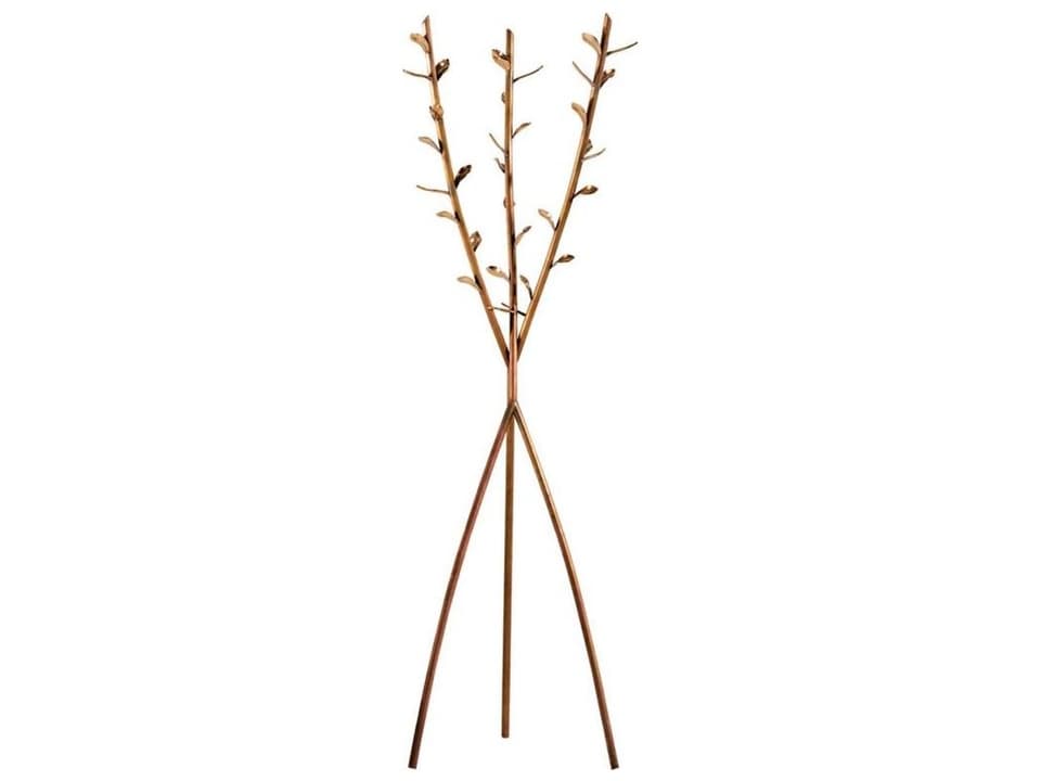 Acate by Borek Sipek Matte Brass and Polished Brass Coat Hanger