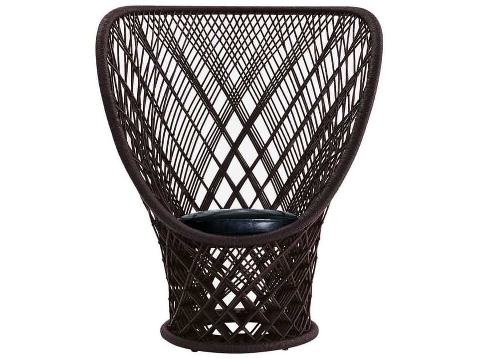Pavo By Patricia Urquiola Black Accent Chair