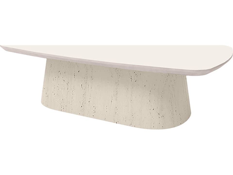 Bellino Aluminum Rectangular Coffee Table Top Outdoor
