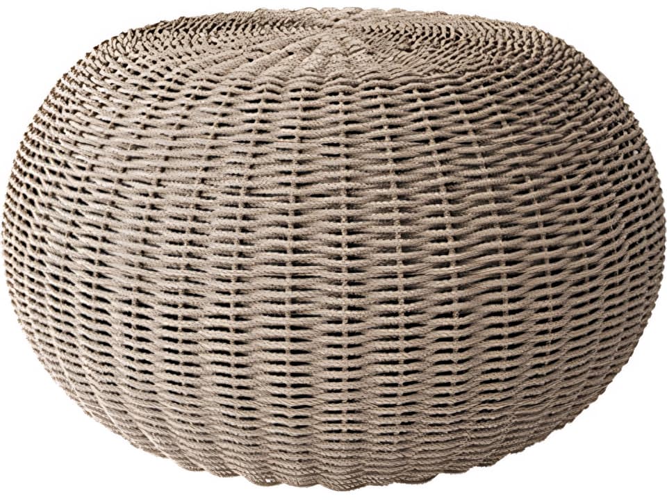 Cloud Woven Large Pouf