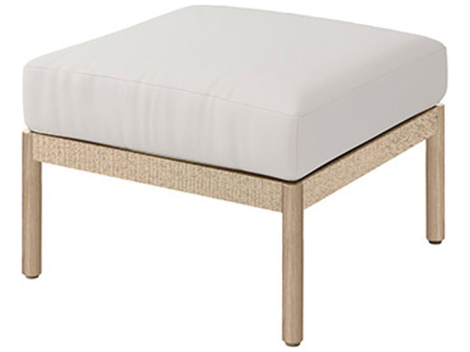 Orleans Aluminum Patio Ottoman