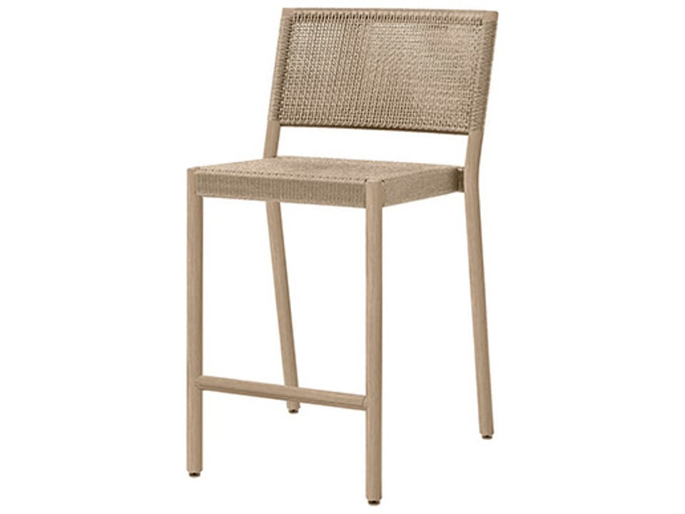 Orleans Aluminum Stackable Counter Height Armless Stool