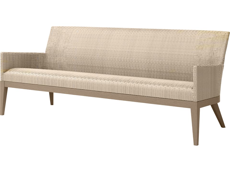 Siena Wicker Outdoor Patio Sofa