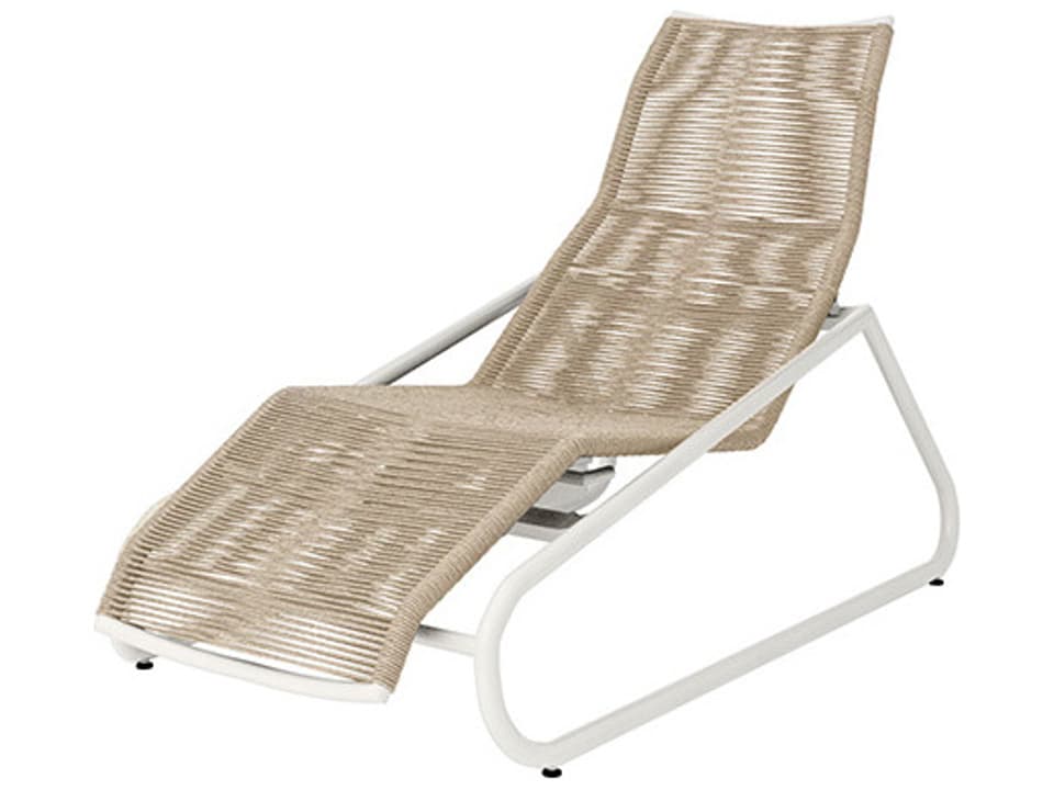Cabana Aluminum Wicker Adjustable Comfort Patio Chaise Lounge