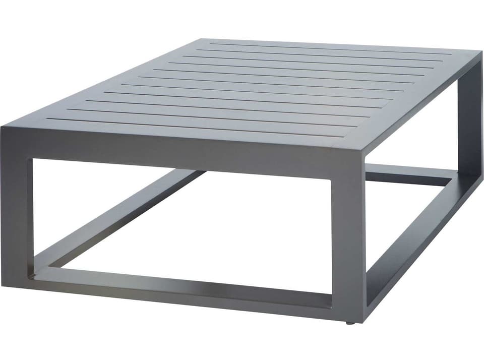 Palermo Aluminum Square Patio Chat Table