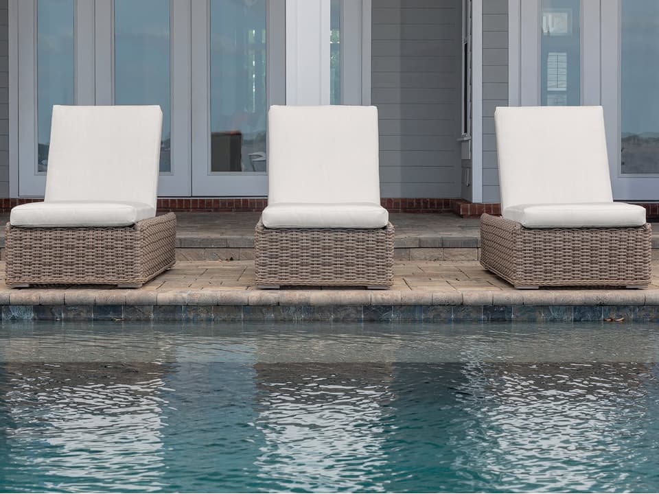 Laurent Cushion Wicker Outdoor Patio Lounge Set