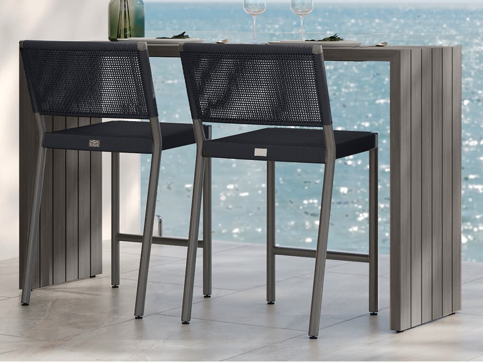 Orleans Aluminum Counter Set