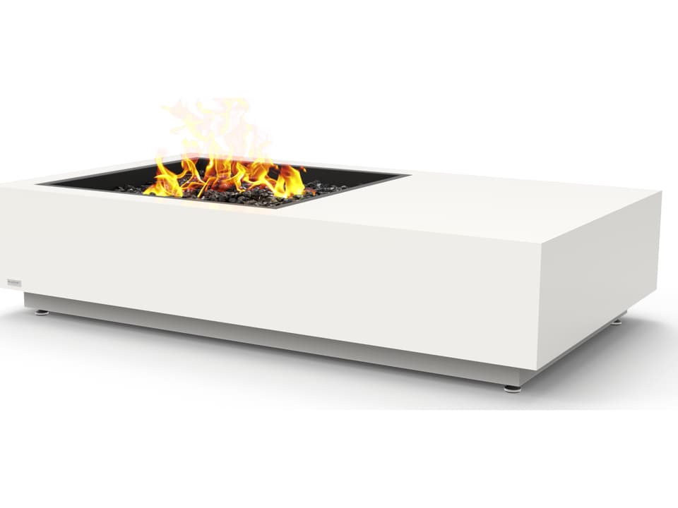 Manhattan 50 Rectangular Fire Pit Table