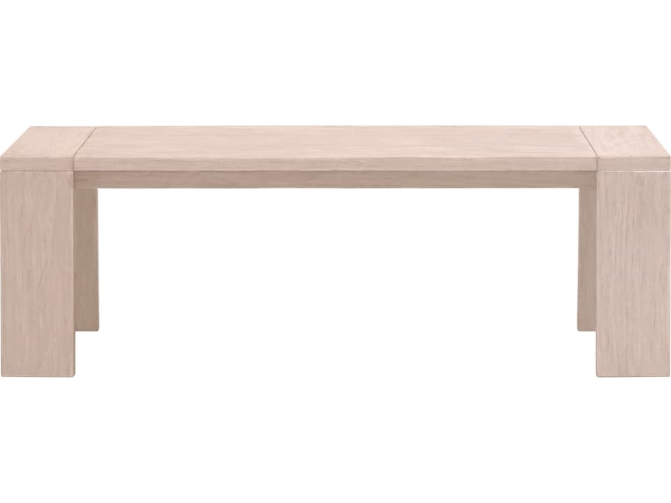 Sur Outdoor Bench in Washed Ever Teak