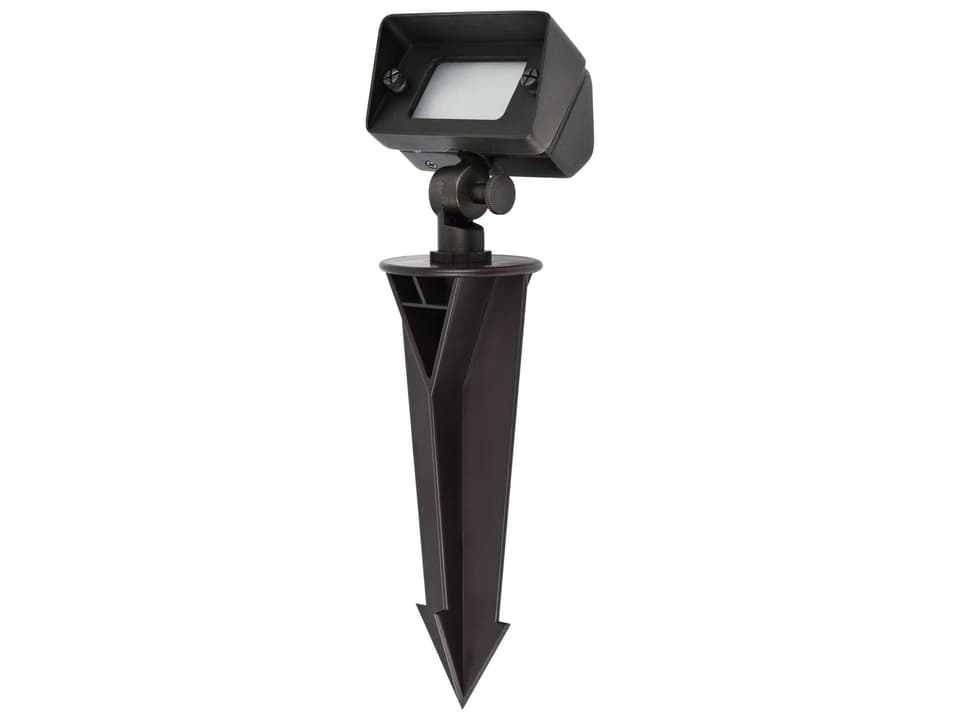 Aera 1-Light Outdoor Spot Light in Dark Bronze