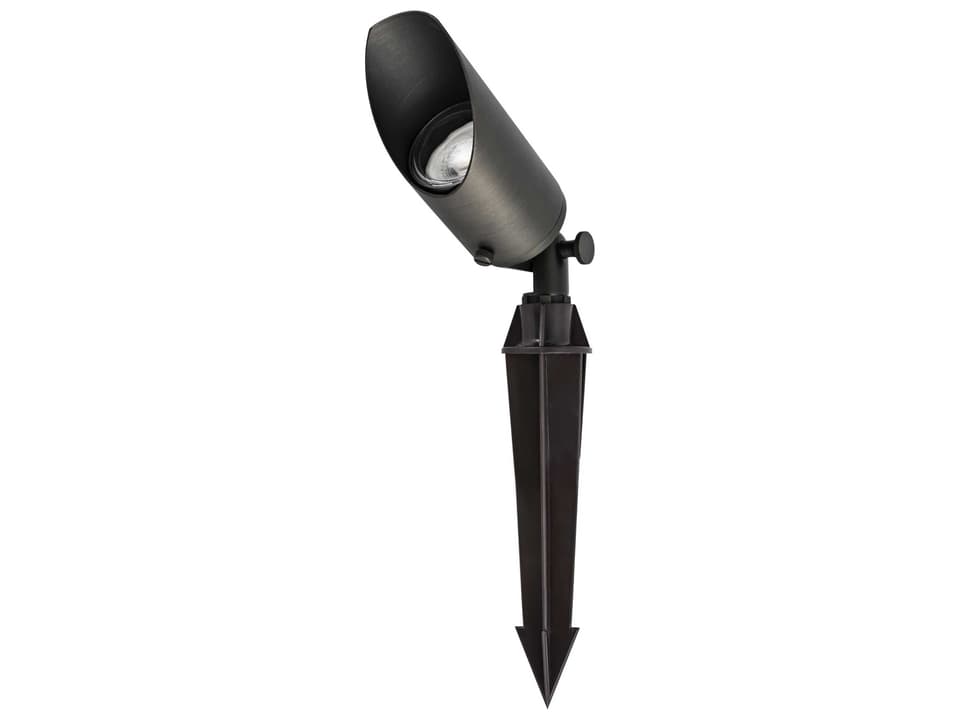 Aera Modern Outdoor Spot Light in Dark Bronze