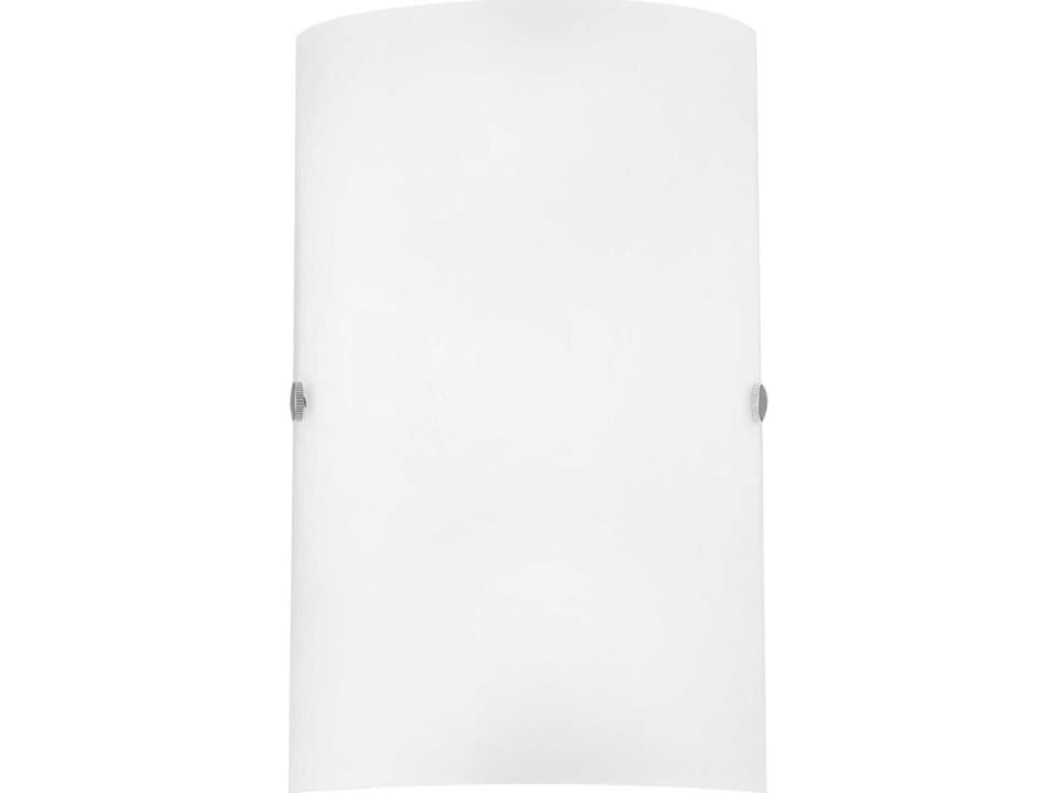 Troy 3 1-Light Modern Wall Sconce in Matte Nickel with Frosted Glass