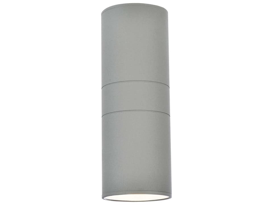 Raine 1-Light Outdoor Wall Sconce in Silver